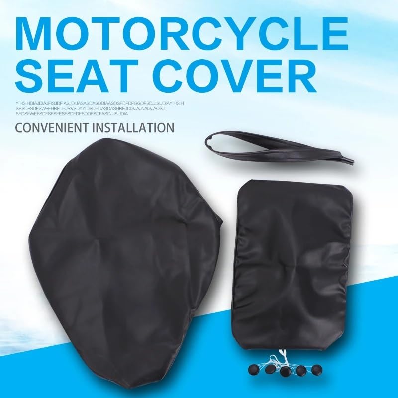 Funda Asiento Moto Cojines de Asiento Funda de PU para Asiento para Steed400 para Steed600 para Steed 400 600 Accesorios para Motocicletas