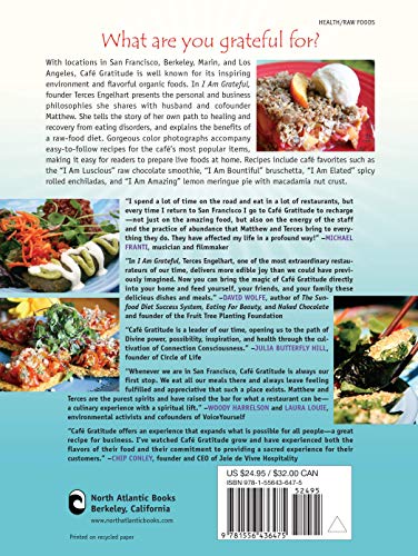 Image of I Am Grateful: Recipes and Lifestyle of Cafe Gratitude