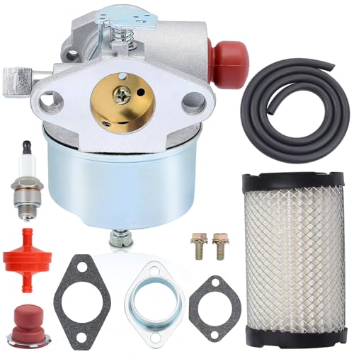 Hipa 632795A Carburetor 35066 Air Filter for Tecumseh TVS90 TVS115 TVS120 LAV35 TVS100 TVS105 ECV100 TVXL115 TVXL90 TNT120 TVS75 Engine Craftsman Eager 1 Lawn Mower Parts
