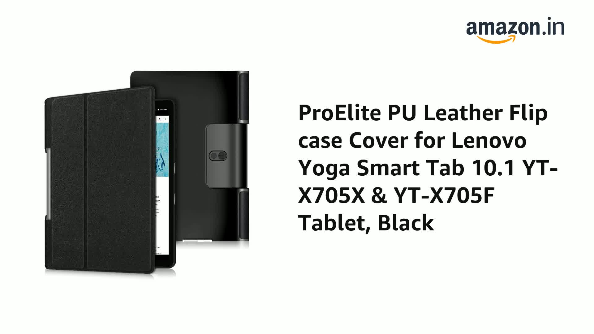 ProElite PU Leather Flip case Cover for Lenovo Yoga Smart Tab 10.1