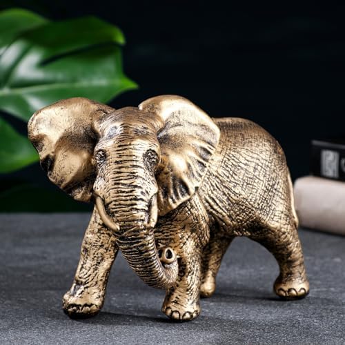 AEVVV Gold Elephant Statue Elephant Figurines Home Decor Home Decor Home Decor Items