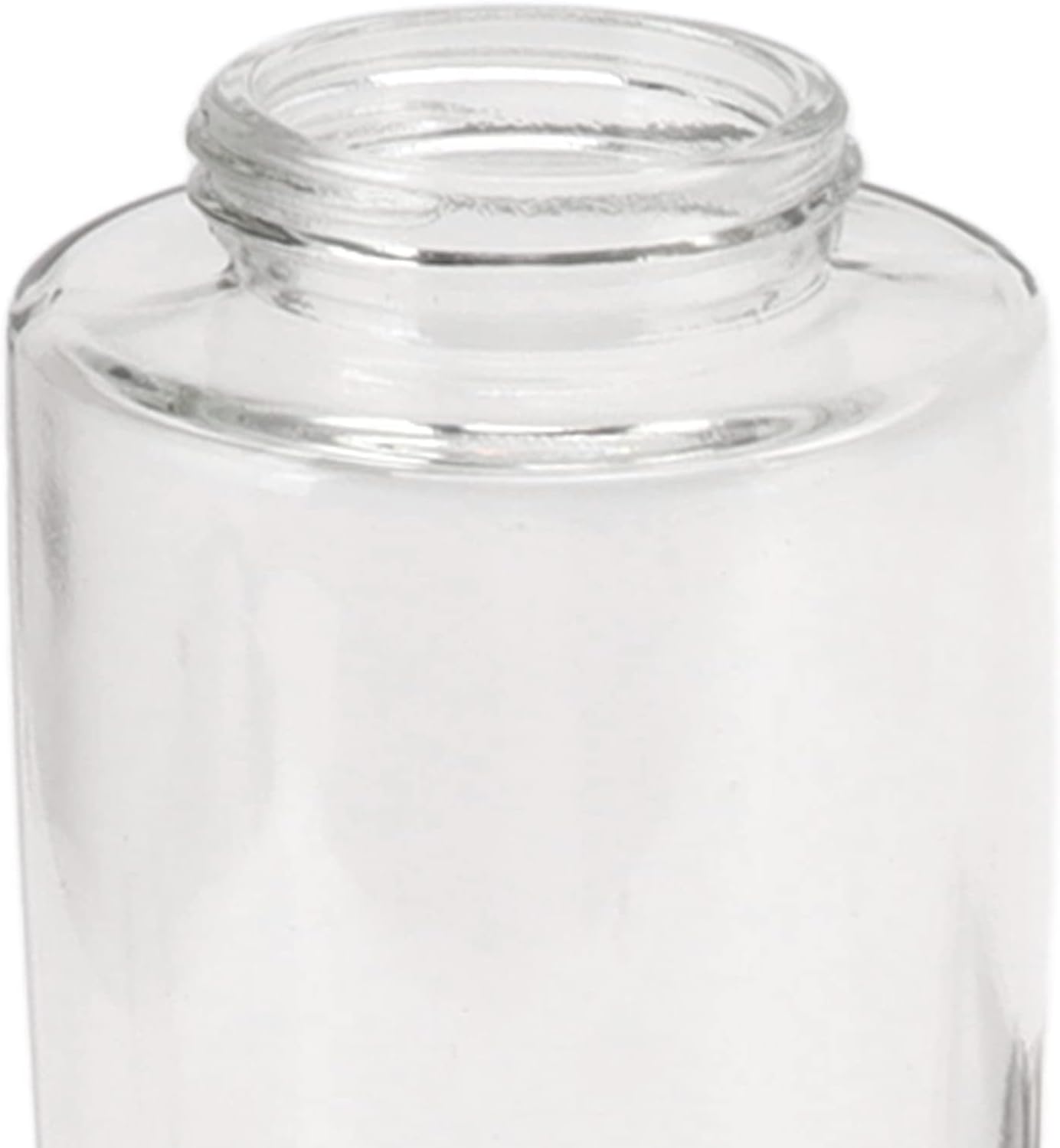 500ml Oil Dispenser Leakproof Glass Silicone Acrylic Press Type Quantitative Oil Bottle for Health Kitchen (Silver)