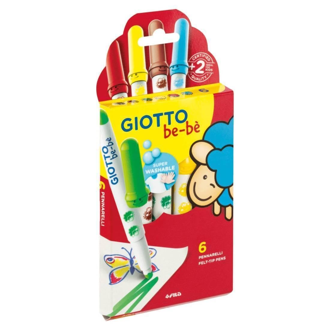 Giotto be-bè Rotuladores Giotto Bebé, 6 unidades