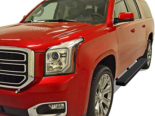 Estribos HD Ridez Acero Inoxidable 5" Negro para SUVs miniatura 6