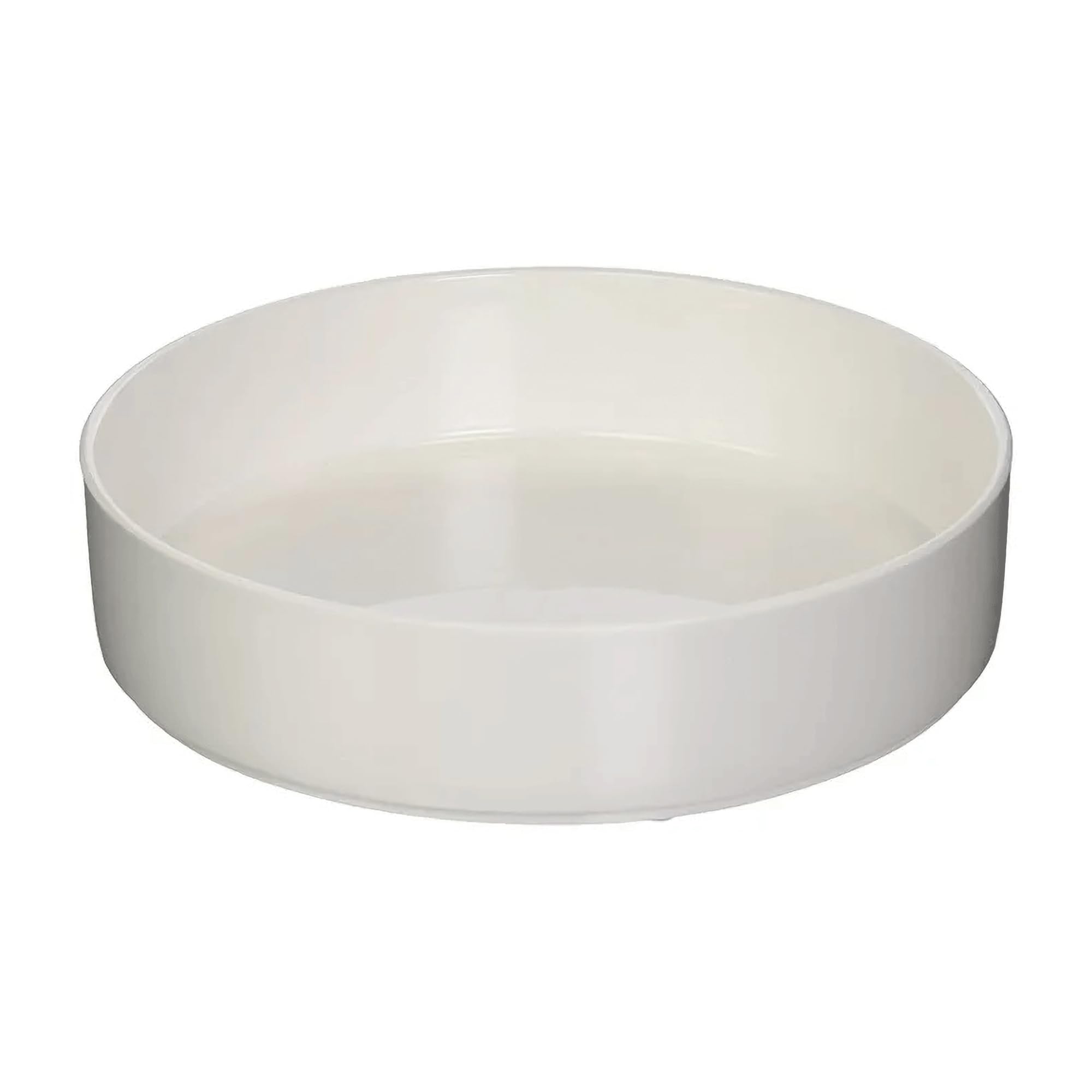 High-Sided Dish, Adaptive Plate with 1.75" Raised Edges, 7.75" Diameter, Durable Melamine, Independent Eating for Seniors & Disabled Adults, BPA-Free, Non-Skid Base, Dishwasher Safe