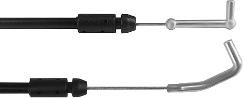 Miniatura 6 de CULMKARI Pestillo de puerta delantera izquierda cable manejable para JK Wrangler 2011-2018 reemplazo 68089335AA