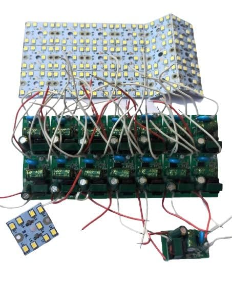 AP TRADERS 9 watt led bulb of raw material mcpcb plate + driver high efficiency quality product (Set of 5)-picture-22