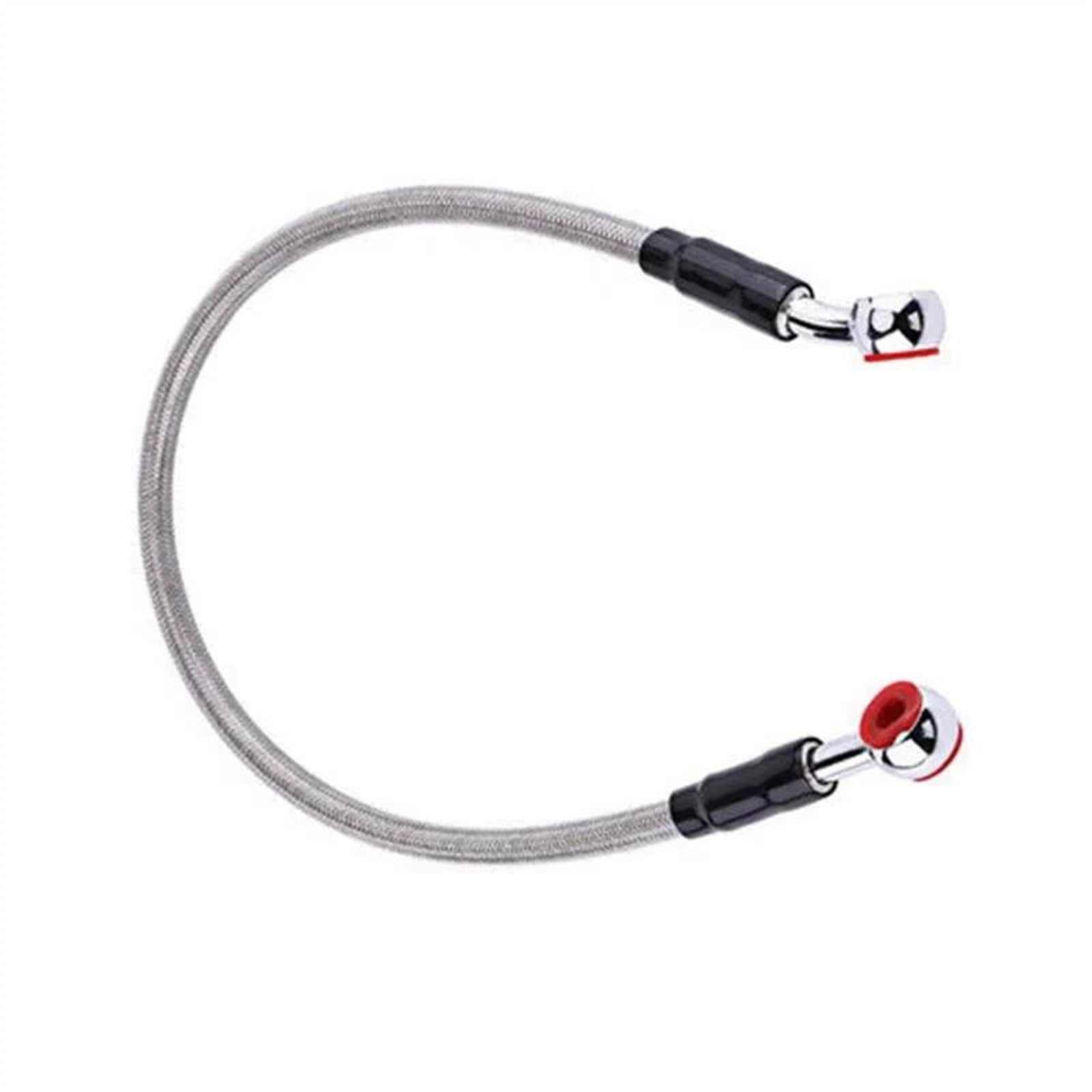 Ksxzw Grey Motorbike Part Universal Motorcycle 45Cm Brake Oil Hose Tube Line
