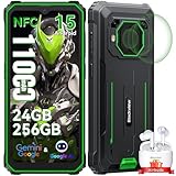 Blackview BV6200 Plus Telephone Portable Incassable 256Go+24Go, Telephone Incassable 11000mAh, Octa-Core, 6.56