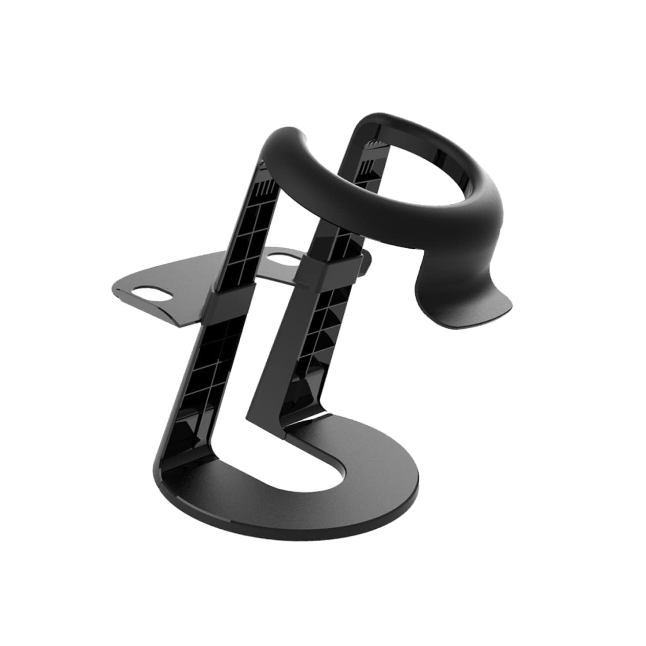 Supporto Vr per Visore Display Nero in Plastica Rimovibile | Struttura Smontabile, Pratica da Trasportare, Compatibile con Dispositivi e Accessori per Esposizione Ordinata