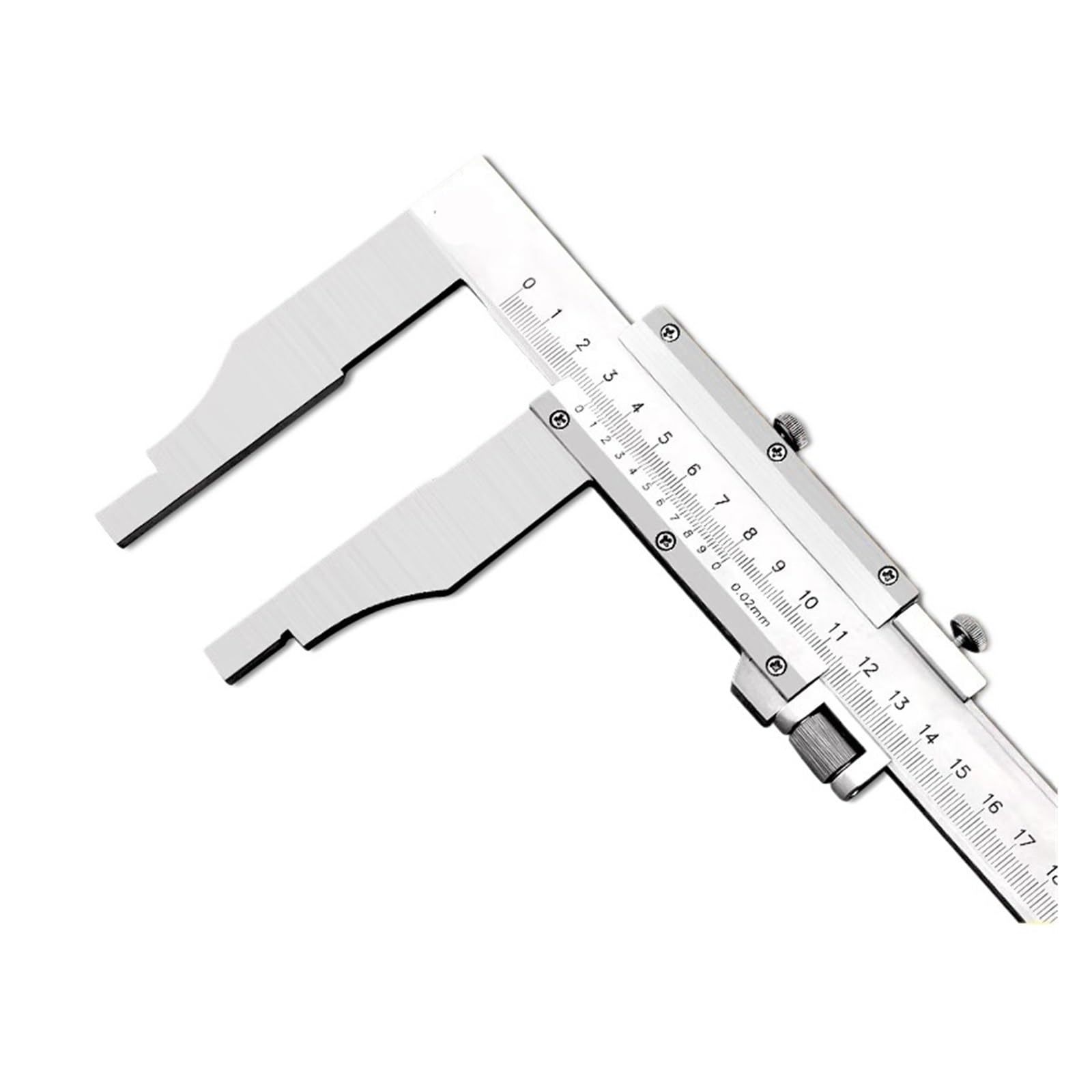 AWWVRLMM Stainless Steel Vernier Caliper 0-500mm 150mm 200mm 250mm 300mm 0.02 Measuring Tool(0-500mm 150mm 0.02)
