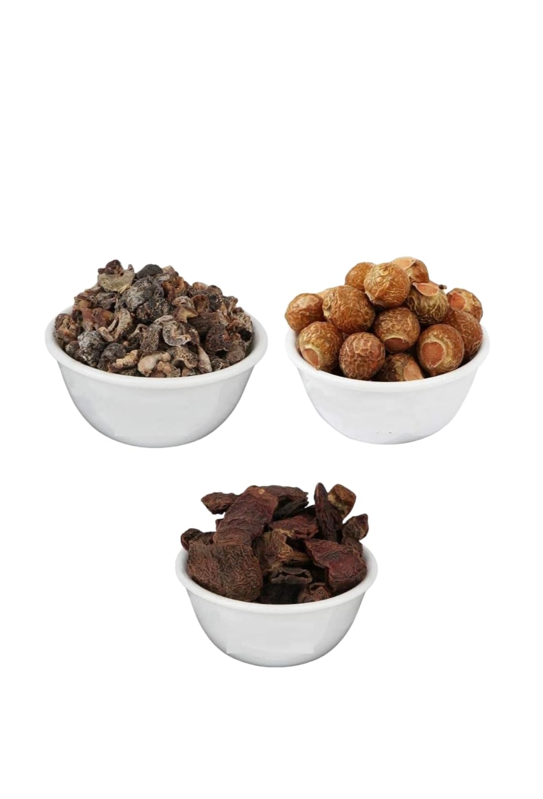 Devla Ayurvedic Reetha, Amla, Shikakai Raw Trio - 100% Natural Hair Care Combo for Nourishing, Cleansing, and Strengthening (300 GM)