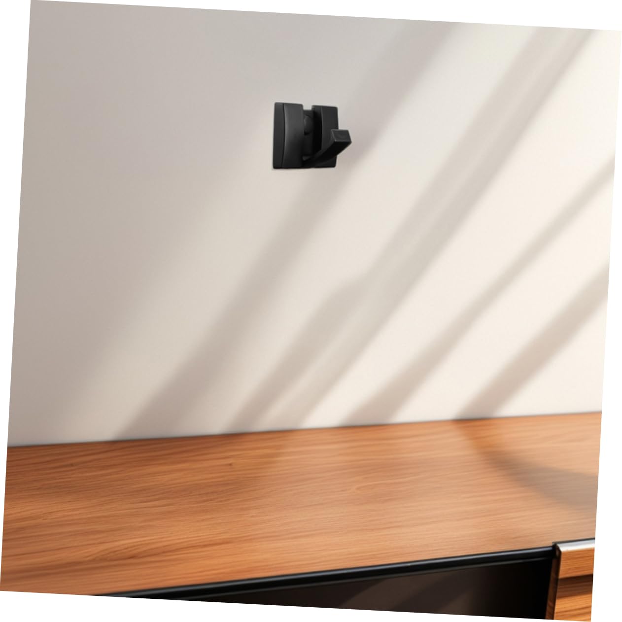 SHOWERORO 4piezas Ganchos Plegables Decorativos Para Colgar Gancho De Pared Modular Aluminio