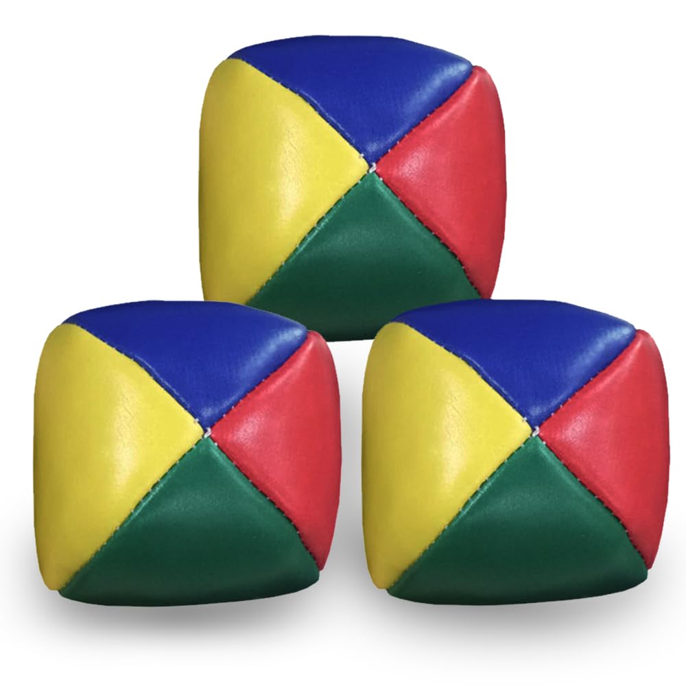 3 Packs Juggling Balls Set for Beginners and Adults, Durable and Soft Juggle Ball Kit, Easy-to-Handle Mini Juggling Balls, Perfect for Learning, Fun, and Stress Relief