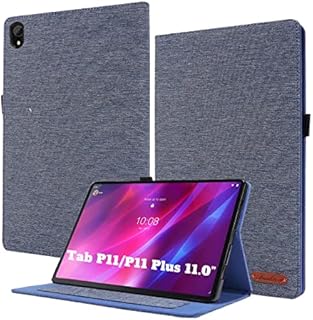 Lenovo Tab P11 & P11 Plus Tablet Case (TB-J606/TB-J607/TB-J616F ) 11 Inch 2021,ATOOZ Ultra Slim with stand Case for Lenovo 11.0 Inch Lenovo Tab P11 Plus Cover TPU Bumper Protective Case
