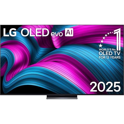 LG OLED83C5ELA Téléviseur, 83 ", 210 cm, 4K, OLED evo AI (processeur AI α9 Gen8 4K, webOS 25, 120 Hz (VRR jusqu'à 144 Hz))