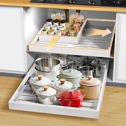 Airpro Expandable Pull out Cabinet Organizer,Width (12
