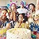 Giftota - Konfetti 40 Geburtstag Deko - 40. Geburtstag Deko - Konfetti (Roségold) - Partydekoration Geburtstag 40 - Konfetti-Dekoration für Jubiläen, Geburtstage, Partys, Tischdeko