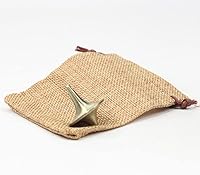 Vista 3 de Zeekio The Tiny Top realmente pequeño Spin Top - Tiempos de giro locos (latón)