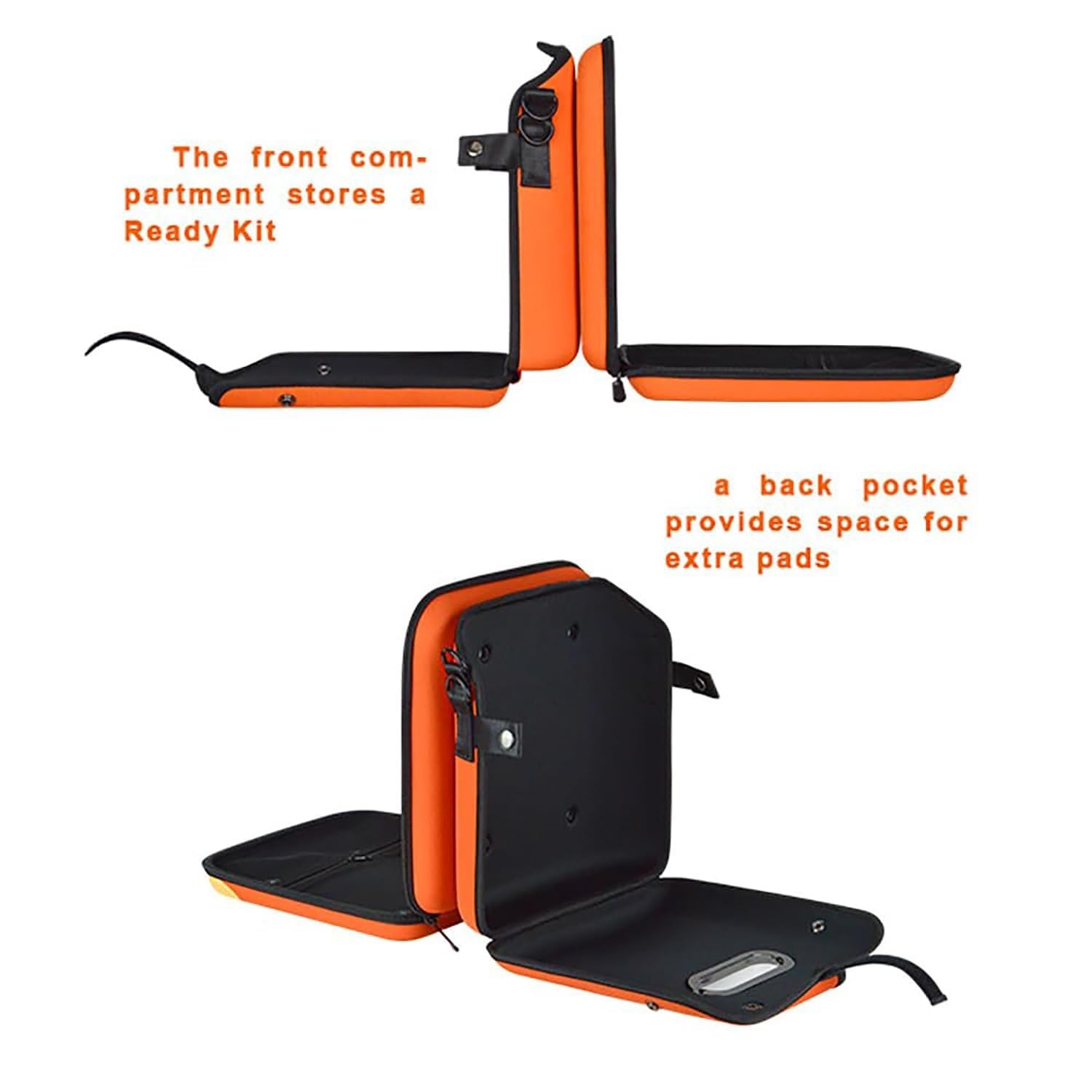 Borsa Porta Defibrillatore Semiautomatico Esterno (DAE), Resistente, con Spallacci Regolabili, Portatile E Accattivante, for Casa, Ufficio, Ospedale E Luoghi Pubblici