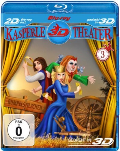 Puppet Theater 3D (Part 3) - Rumpelstilzchen ( Kasperletheater 3D - Teil 3 Rumpelstilzchen ) (3D) (Blu-Ray)