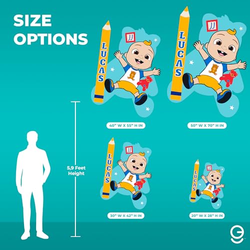 Vinilo Decorativo Infantil CoComelon Personalizable miniatura 4