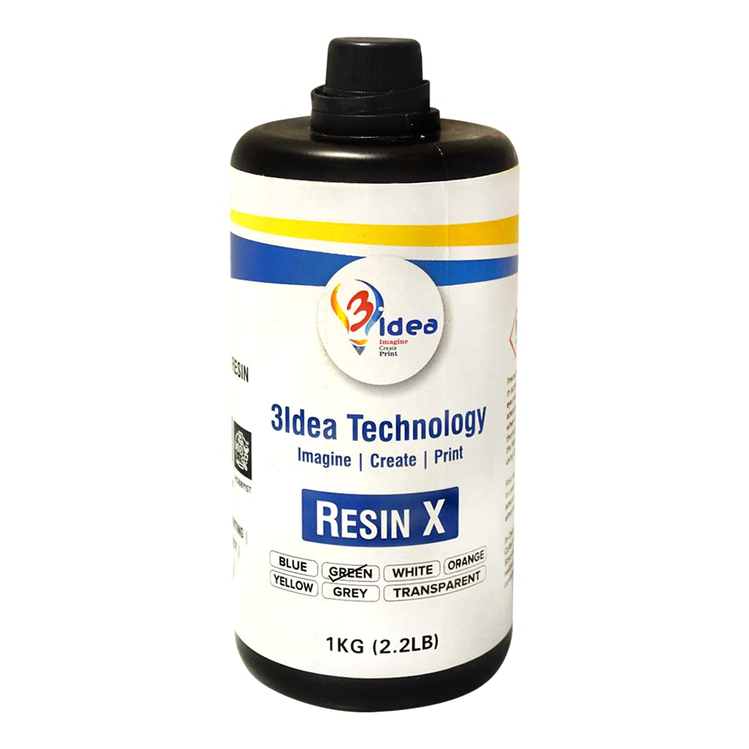 3IDEA Resin-X 3D Printer Photopolymer Resin for LCD 3D Printing, High Precision & Quick Curing & Excellent Fluidity - 1L (Green) (B08XNWPPZF) Amazon Price History, Amazon Price Tracker