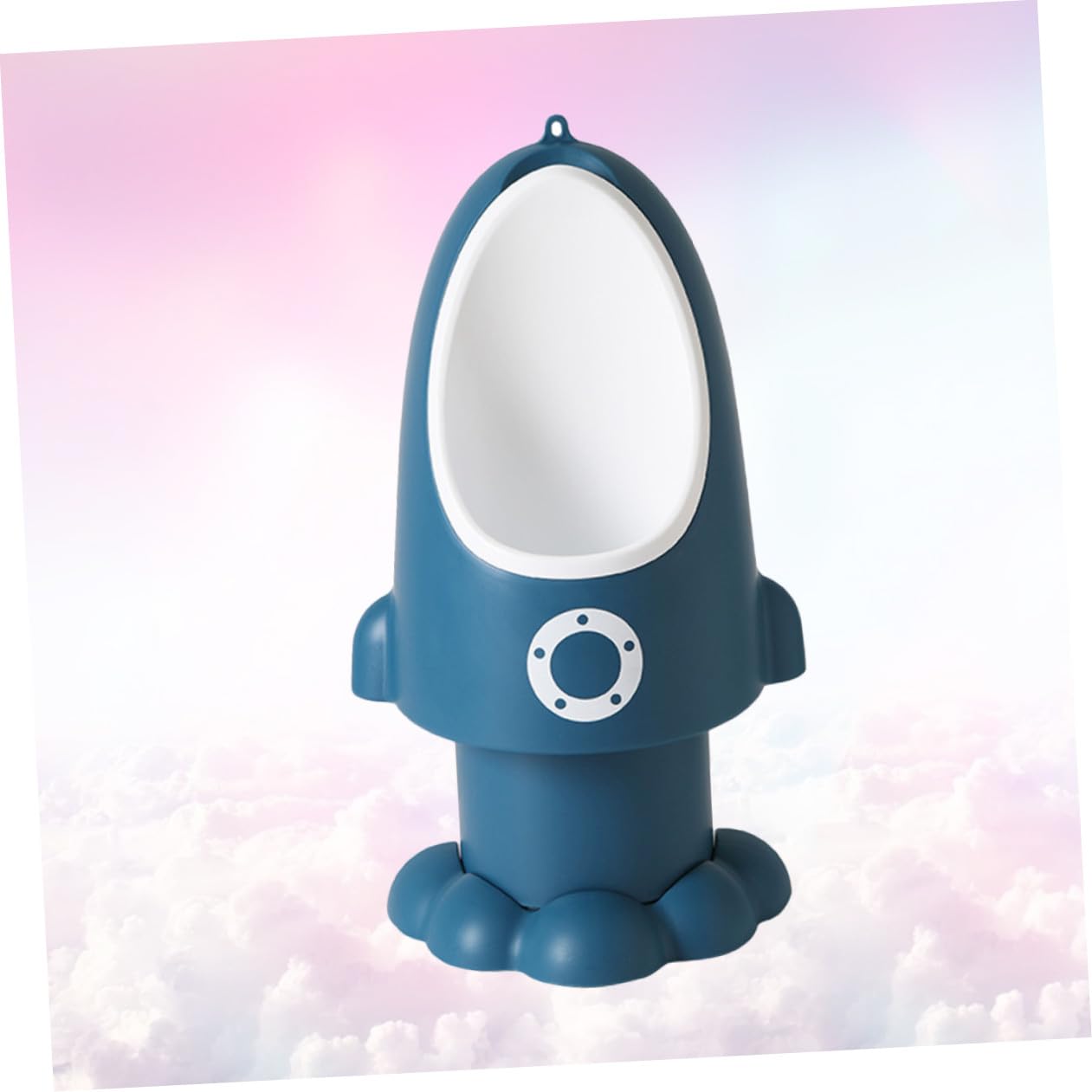Adjustable Boys Urinal Potty Rocket Shape Toilet Training Stand for Material Easy to Install and Clean Independent Pee Trainer for Boys