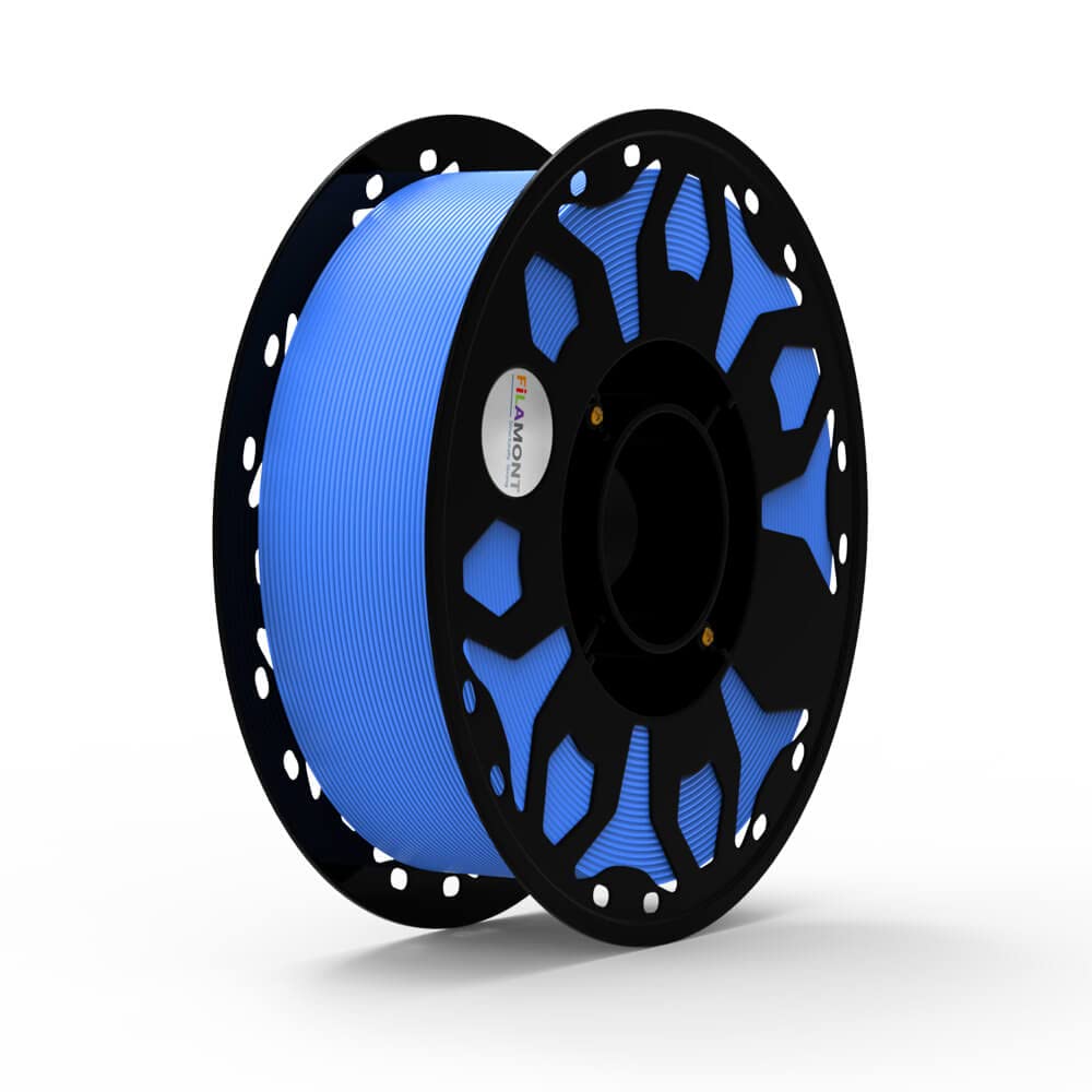 Sponsored Ad - FiLAMONT 1.75mm PLA Premium Plus 3D Printing Filament Compatible with Most FDM Printers (Sky Blue)