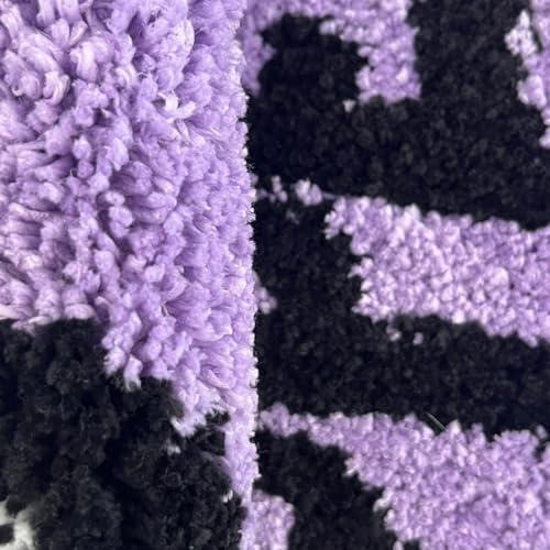 Tapete irregular con diseño bola de cristal morada 29.5x22.8 in miniatura 4