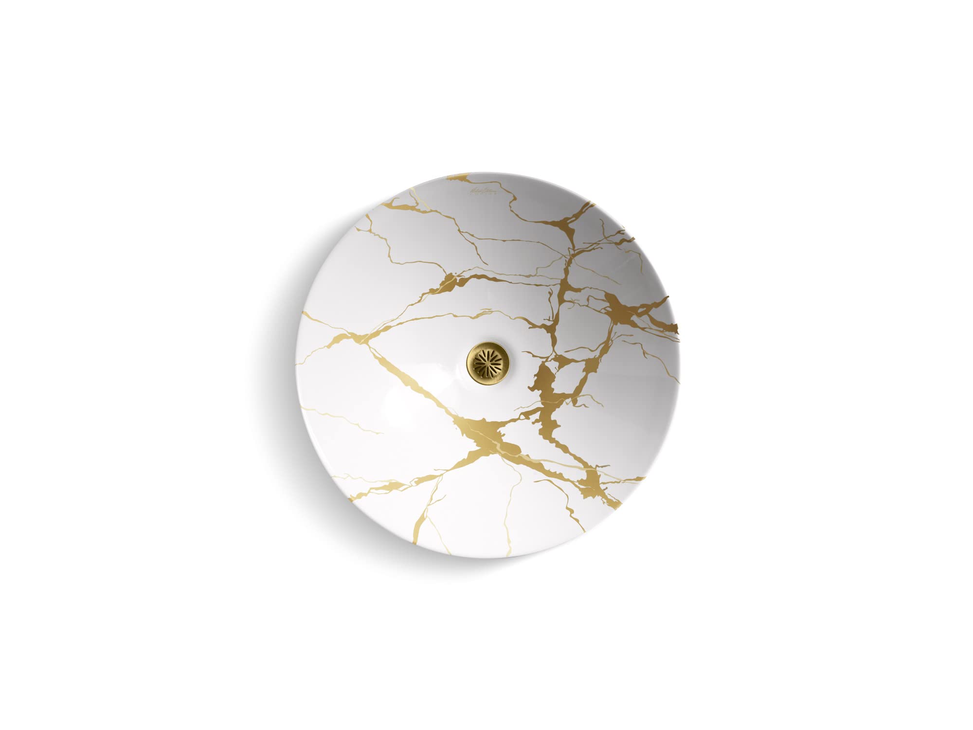 KOHLER K-28039-AUR-0 Artist Editions Aureus Semi-Recessed Vessel