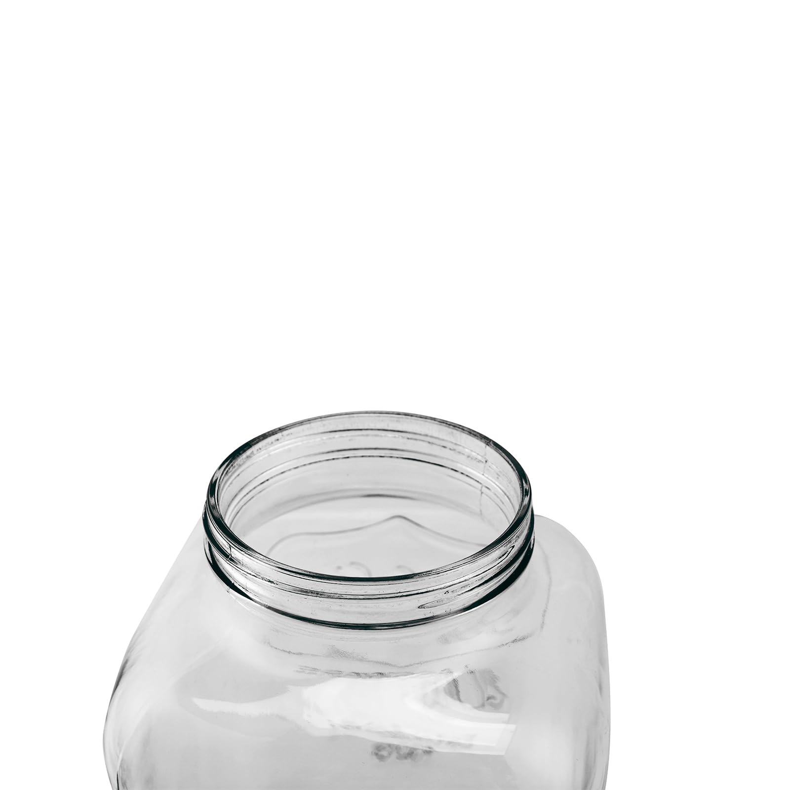 ECHTWERK Retro Getränkespender 5L, Glas, Robuster Limonadenspender mit luftdichtem Zapfhahn und Metalldeckel, ideal für Kaltgetränke auf Partys, Buffets & Feste