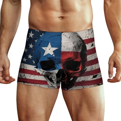 Men Boys Tie Rope Board Boxer Briefs Bikini Swimwear