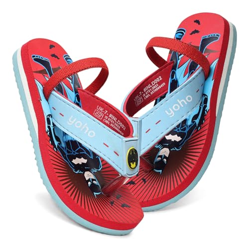 Image of YOHO Slippers for Toddlers | Comfortable and Lightweight Kids FlipFlop|WB Cartoon & Comic Characters: Batman, Superman, PPG, Tom & Jerry, Scooby Do and We Bare Bears Footwear for Girls & Boys