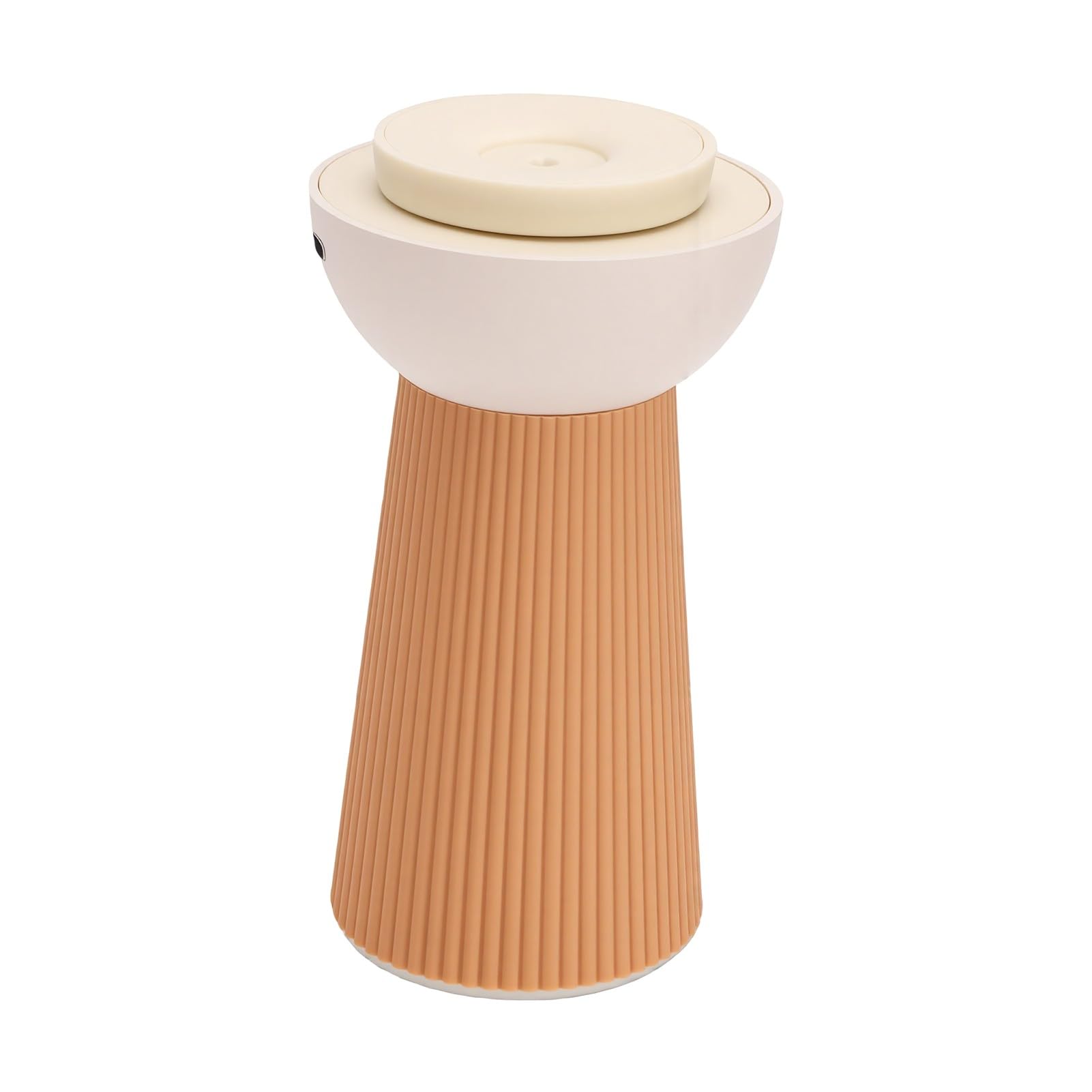 Brrnoo Diffusore Aromaterapico Intelligente con Sensore di Vibrazione per | Batteria Ricaricabile, 1200mAh, Ricarica USB Type-C, 3 modalità di Nebulizzazione, Antigoccia e Spegnimento Automatico in