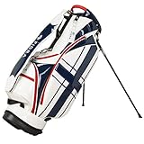 フィドラ FIDRA キャディバッグ GDO限定モデル エナメルスタンドキャディバッグ ホワイト フィドラ FIDRA キャディバッグ GDO限定モデル エナメルスタンドキャディバッグ ホワイト