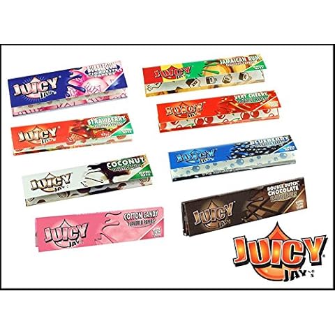 3X5 Packs of Juicy Jay's Rolling Papers Cover