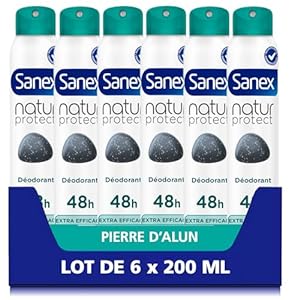 Déodorant Spray Fraîcheur 48h SANEX Natur Protect (Abonnement)