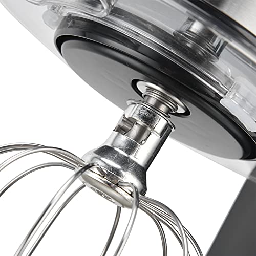 Küchenmaschine mit Knet- und Rührfunktion Elektromixer mit 6-Gang-Timer Mixer mit 5L Edelstahlschüsselmixer mit… – Bild 5