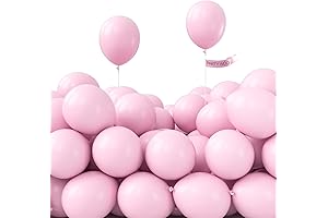 PartyWoo: Pink Balloons 50 Pcs, 5 Inch Pastel Pink Balloons for Any Occasion