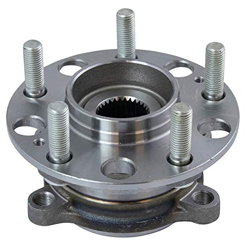 Image of TRQ Rear Left and Right Wheel Bearing and Hub Assembly Set 2 Piece Compatible with 2009-2014 Hyundai Genesis 2010-2016 Genesis Coupe 2011-2016 Equus 2015-2017 Kia K900