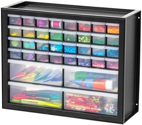 IRIS USA 36-Drawer Storage Cabinet, Made in USA, Small Parts Stor...