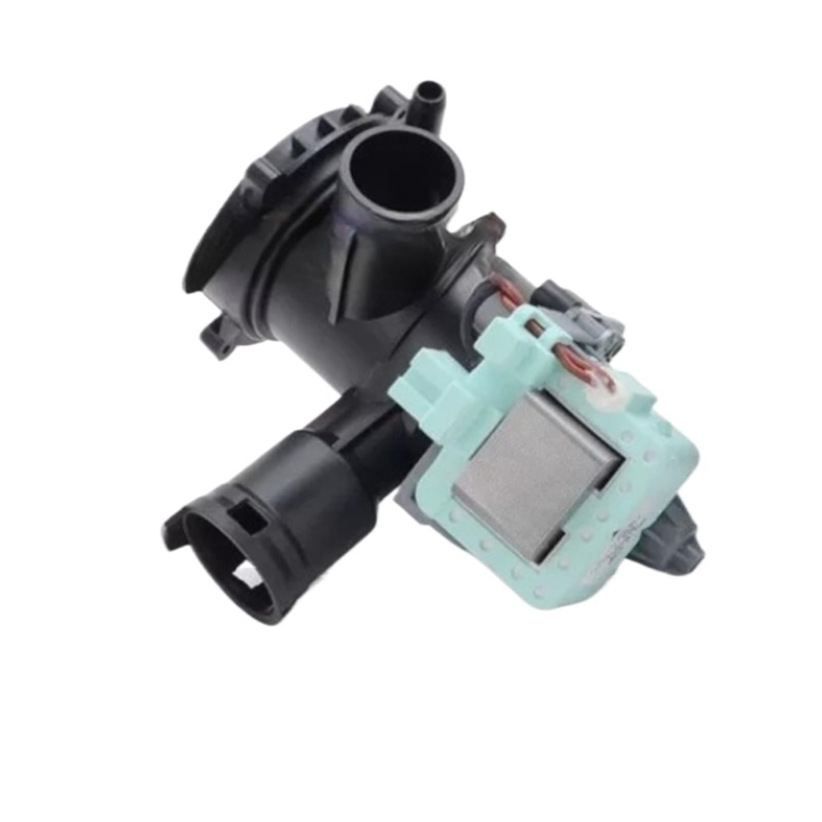 Drain Pump Motor, Compatible for Siemens, Compatible for Bosch，iQ300 IQ500 Washing Machine(Type A Black)
