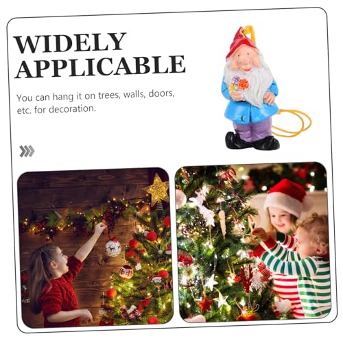 Suspension murale gnome en résine pour décorer vos murs vides - 5