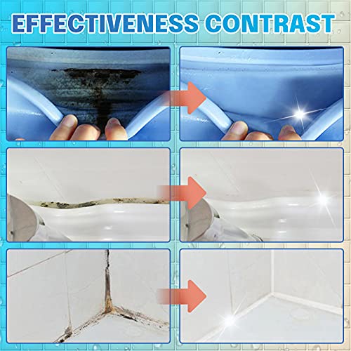 Prozadahao Household Mold Remover Gel, Grout Cleaner Gel For Washing Machine Strips, Wall Tiles, Grout Sealant Bathroom Home Kitchen Sinks Cleaning (Blue-1) #TOP1
