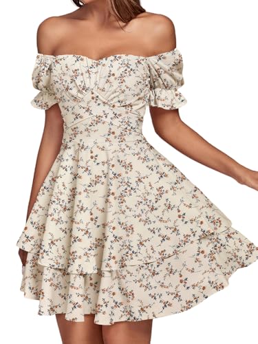 Image of LYANER Women's Off Shoulder Casual Dress