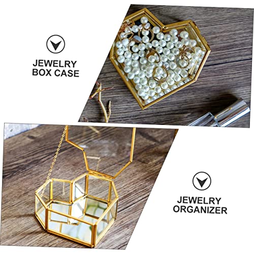 Boîte à bijoux vitrine transparente pour ranger et protéger vos bagues et colliers - 6