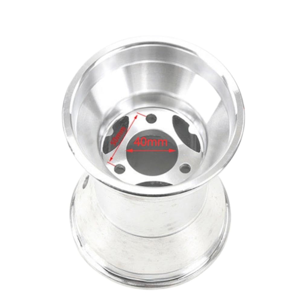 Cerchi in alluminio da 5 pollici go-kart 10x4.50-5 da 125 mm anteriore o 11x7.10-5 ruota posteriore 180 mm compatibile con vari modelli(Rear hub)