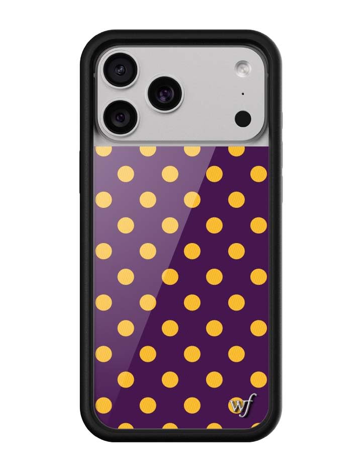 Image of Wildflower Cases - iPhone 17 Pro Max Compatible - Purple & Yellow