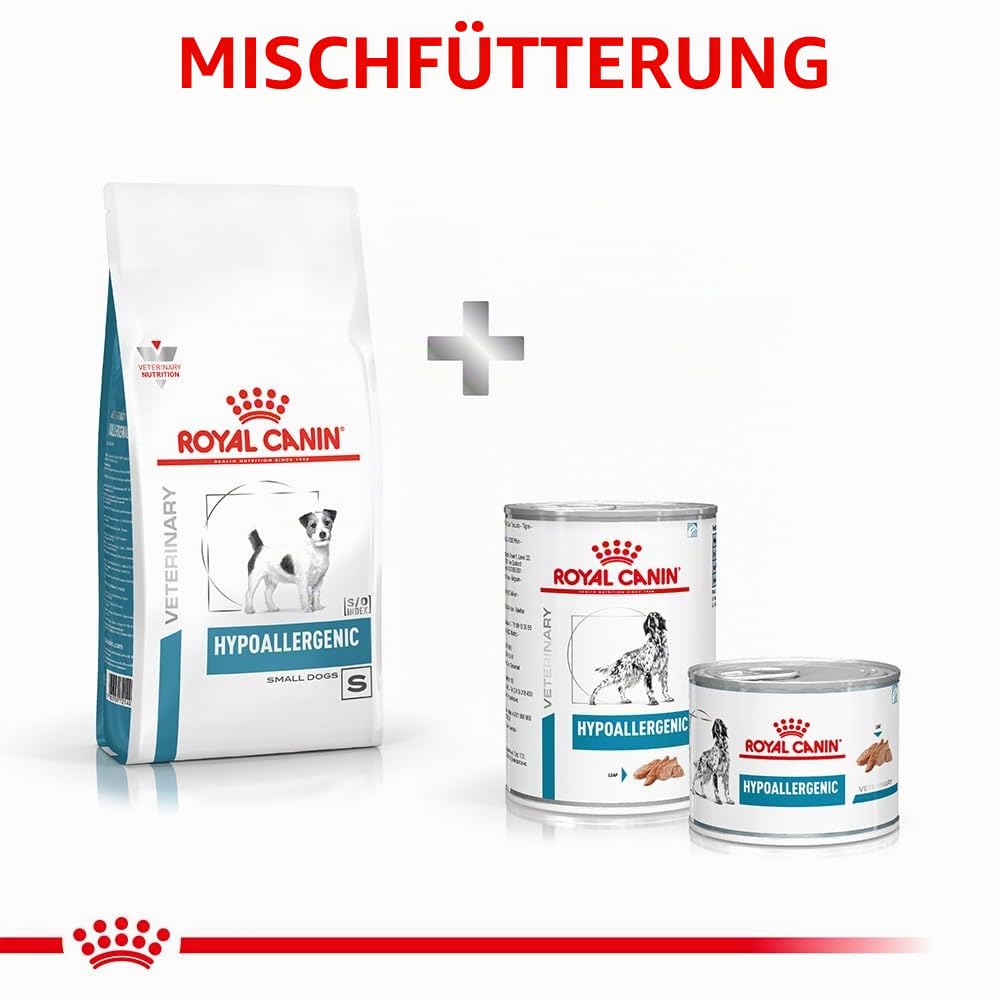 ROYAL CANIN Veterinary Hypoallergenic SMALL Dogs | 3,5 kg | Diät-Alleinfuttermittel für ausgewachsene kleine Hunde | Zur Minderung von Nährstoffintoleranzerscheinungen